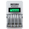 MOTOMA 5号/7号充电电池用充电器 【单独充电器不带电池】智能液晶显示快速充电器 适用鼠标电动玩具学习机遥控器