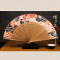 中工美 王星记扇子女式折扇中国风古风真丝绢扇古典日式礼品扇折叠扇