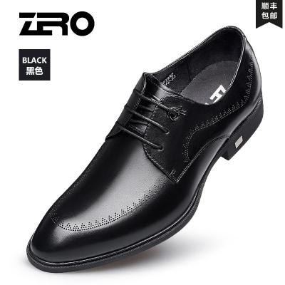 Zero零度皮鞋男夏季新款正装男士商务鞋青年英伦韩版德比鞋子新款 正品 学生礼物 新年礼物