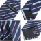 领带 培罗蒙正装衬衫领带男士上班领带气质商务蓝色条纹领带ELD7101