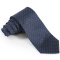 领带 培罗蒙正装衬衫领带男士上班领带气质商务深蓝色圆点领带ELD7106