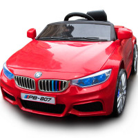 宝马M6儿童电动车 四轮遥控汽车 摇摆可坐人 小孩宝宝玩具车 双驱动