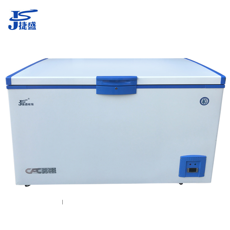 捷盛（JS）DW-45W468 -45℃468升卧式超低温冷柜 金枪鱼深海鱼类保存箱 实验医用低温冰箱冷柜 带锁低温冷柜
