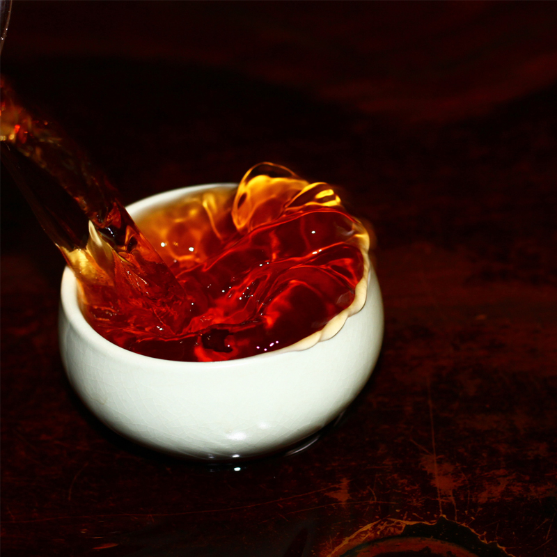 茶窝茶叶 新会小青柑 柑普茶 熟茶 庆丰祥小青柑熟茶 350克 单罐 七彩云南普洱茶熟茶 云南茶叶 宫廷普洱小青柑 新会