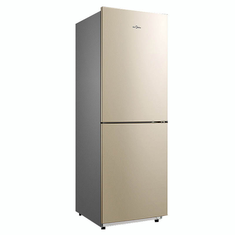 美的（Midea）冰箱 BCD-207WM 两门风冷无霜冰箱 207升 芙蓉金