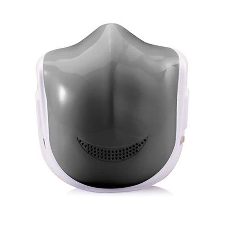 柯喜星KeHeesung防雾霾PM2.5电动口罩智能透气呼吸阀口罩透气防尘雾霾 灰色图片