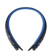 LG HBS-A80 防水 双麦 颈带式伸缩线蓝牙耳机 一拖二音乐耳机 蓝色
