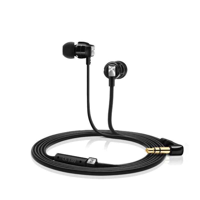 森海/Senheiser CX 3.00 Black 耳机入耳式 手机电脑MP3耳塞 黑色