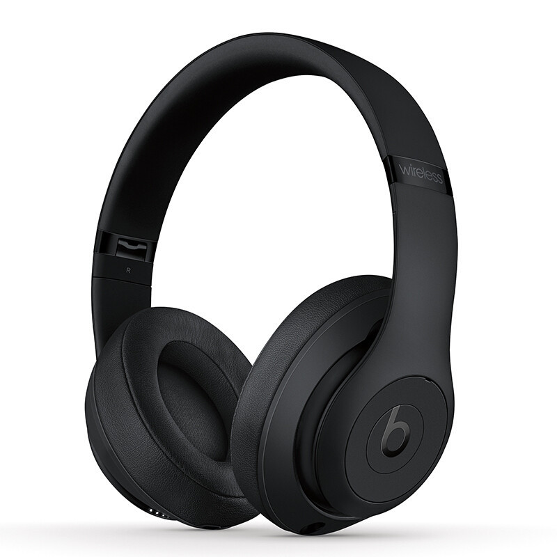Beats Studio3 Wireless 录音师无线3代 头戴式 蓝牙无线耳机 降噪耳机 游戏耳机 黑色
