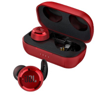 JBL T280 TWS真无线蓝牙耳机双耳防水防汗运动耳机无线入耳式耳塞 红色