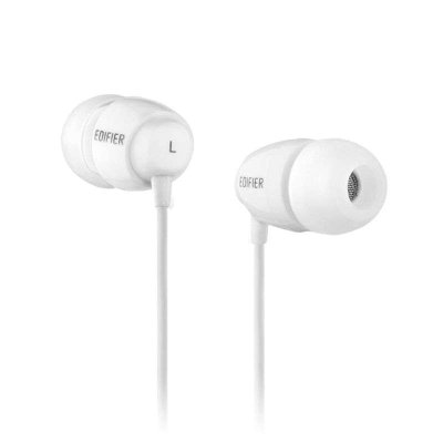 漫步者(EDIFIER) H210入耳式耳机重低音MP3音乐手机耳机耳塞式 白色