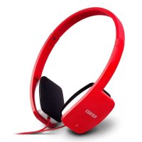 漫步者K680法拉利红(红色) 游戏耳机 头戴式电脑语音耳麦带麦克风 时尚音乐耳机