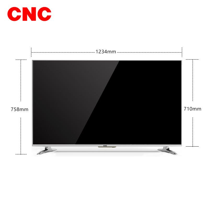CNC电视 55英寸 4K超高清 智能电视 网络LED液晶彩电 平板电视机图片