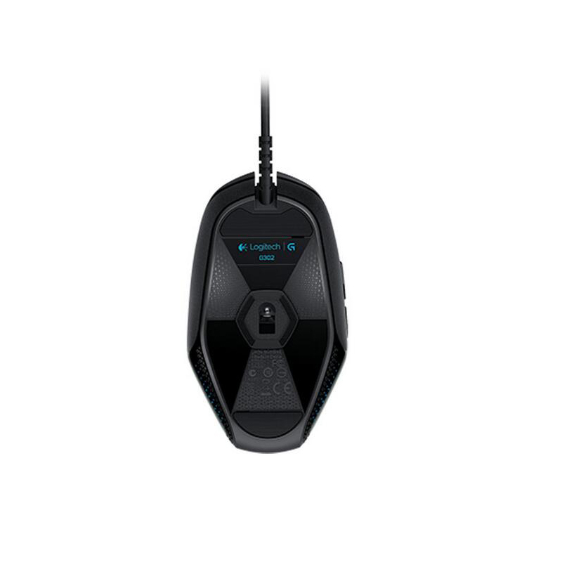 【不含税】罗技（Logitech）G302 MOBA电竞游戏鼠 黑色(910-004...