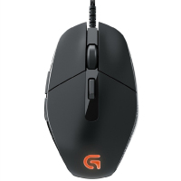 【不含税】罗技（Logitech）G303高性能游戏鼠标 高性能RGB鼠标 黑色