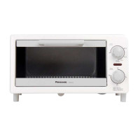 松下（Panasonic） 家用电烤箱 小型电烤箱 烘焙电烤箱 4段火力 9L容量 NT-GT1
