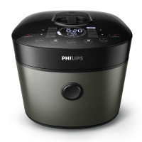 飞利浦（Philips） 电压力锅 家用高端智能电饭煲大功率 智芯回漩IH加热技术 HD2038/21不锈钢内胆