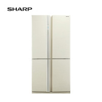夏普(SHARP) 原装进口冰箱 605升十字双开门 风冷无霜 变频节能 SJ-FB79V-BE