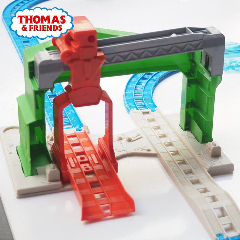 托马斯电动小火车头百灵顿码头多玩法套装男孩轨道车玩具DHC80图片