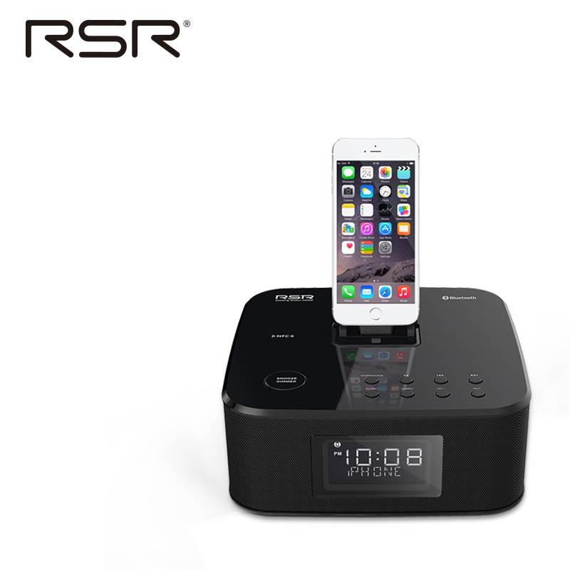 RSR DS402苹果音响iphone7plus/8手机充电底座ipad蓝牙音箱播放器
