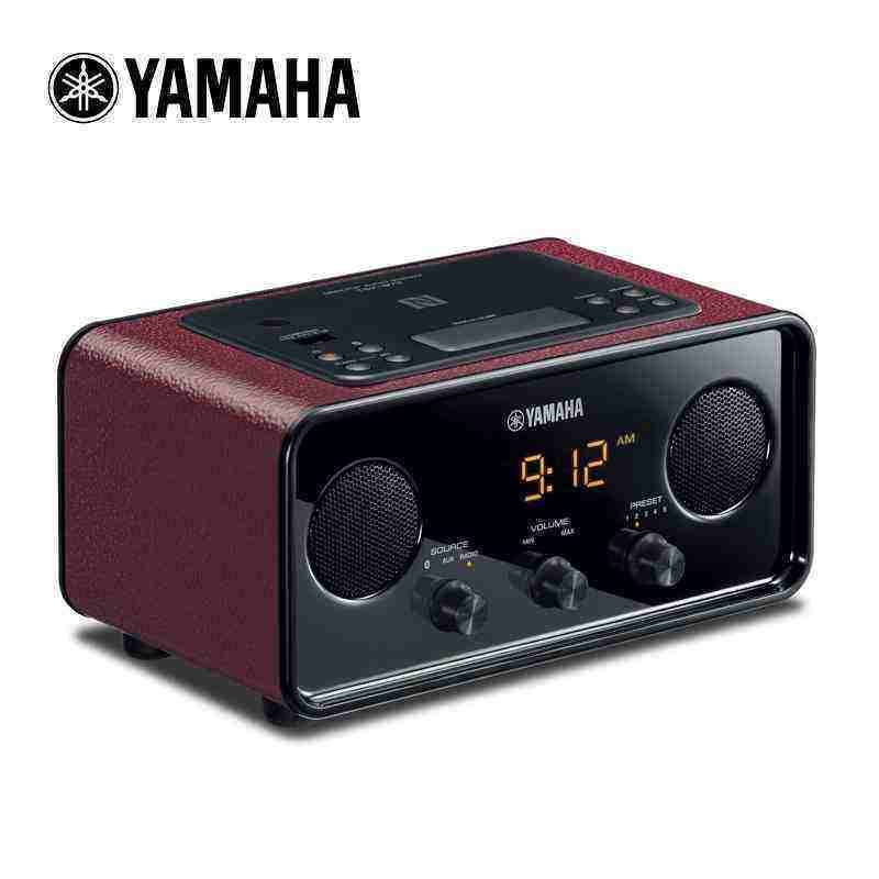 Yamaha/雅马哈 TSX-B72便携蓝牙音箱 FM 音乐闹铃 苹果迷你音响深绿色