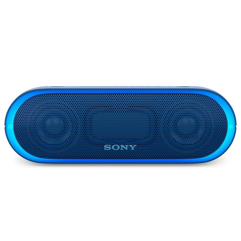 Sony/索尼 SRS-XB20无线蓝牙音箱防水桌面迷你音响便携式低音炮 蓝色