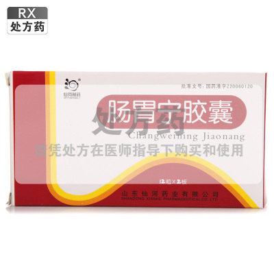 仙河制药肠胃宁胶囊0.3g*12粒*2板/盒