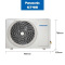 松下空调（Panasonic）挂机 2匹 怡臻系列 全直流变频冷暖 壁挂式 节能空调 一级能效 XE18KK1