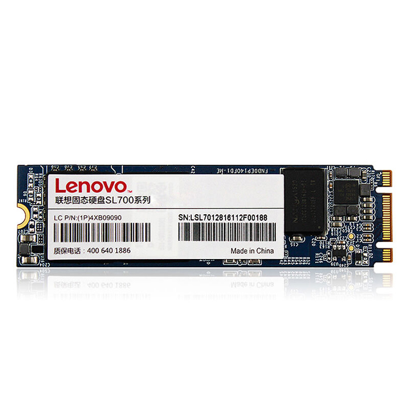 联想(Lenovo)NGFF/SL700固态硬盘/M.2-2280/256G固态硬盘