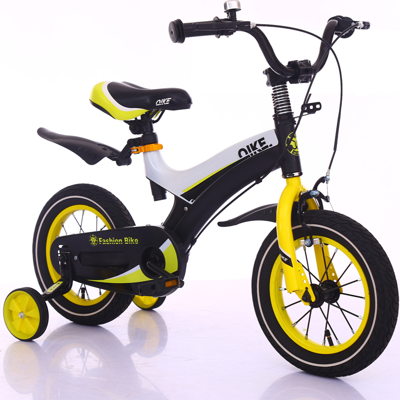 奇客童车r-8脚踏车 2-8岁儿童自行车12寸14寸16寸山地车带辅助轮带脚蹬小孩单车男女学生两轮车手推玩具车