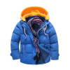 新款儿童加厚羽绒服连帽保暖休闲外套中大童装加厚羽绒外套120-160