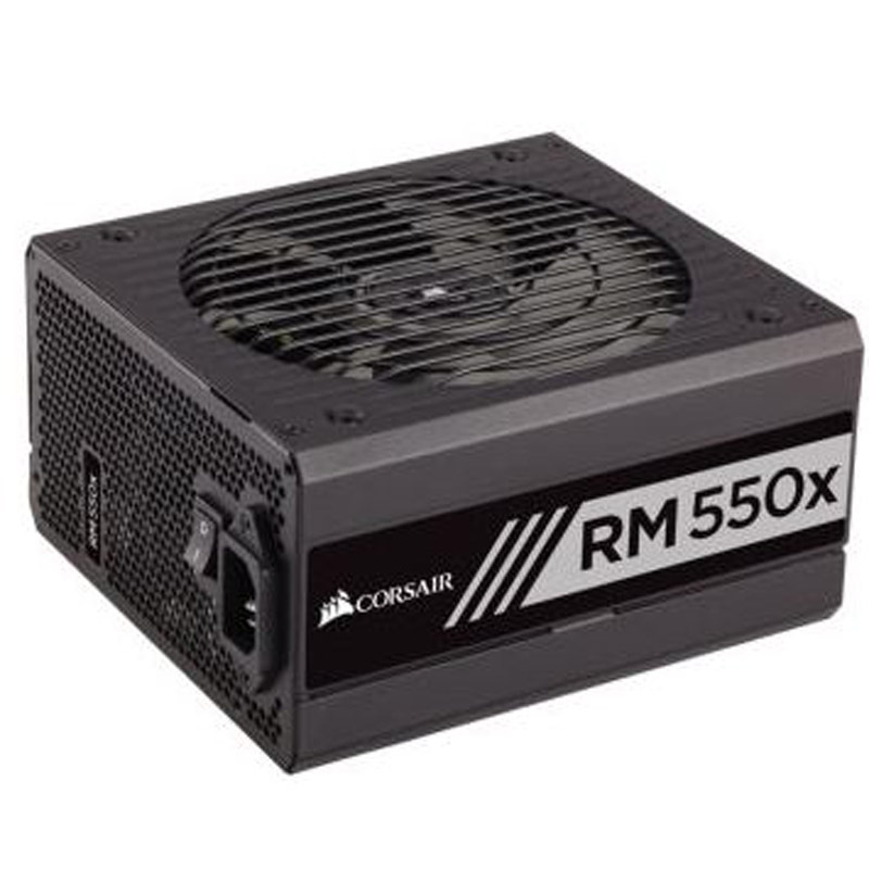 美商海盗船（USCorsair）额定550W RM550x 电源（80PLUS金牌/全模组/静音低载风扇停转/十年质保）