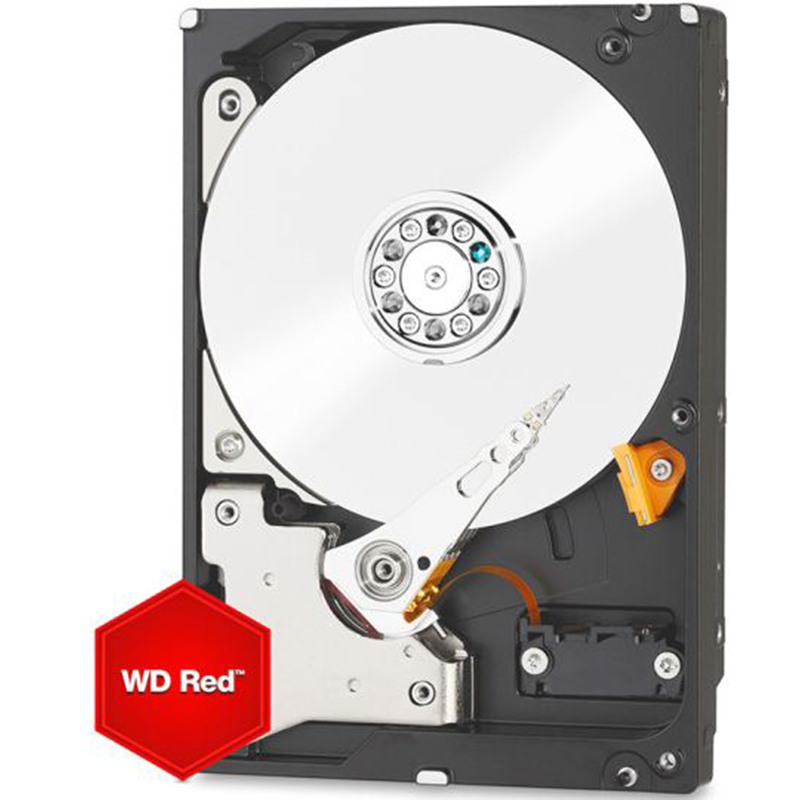 西部数据(WD)红盘 1TB SATA6Gb/s 64M 网络储存(NAS)硬盘(WD10EFRX)