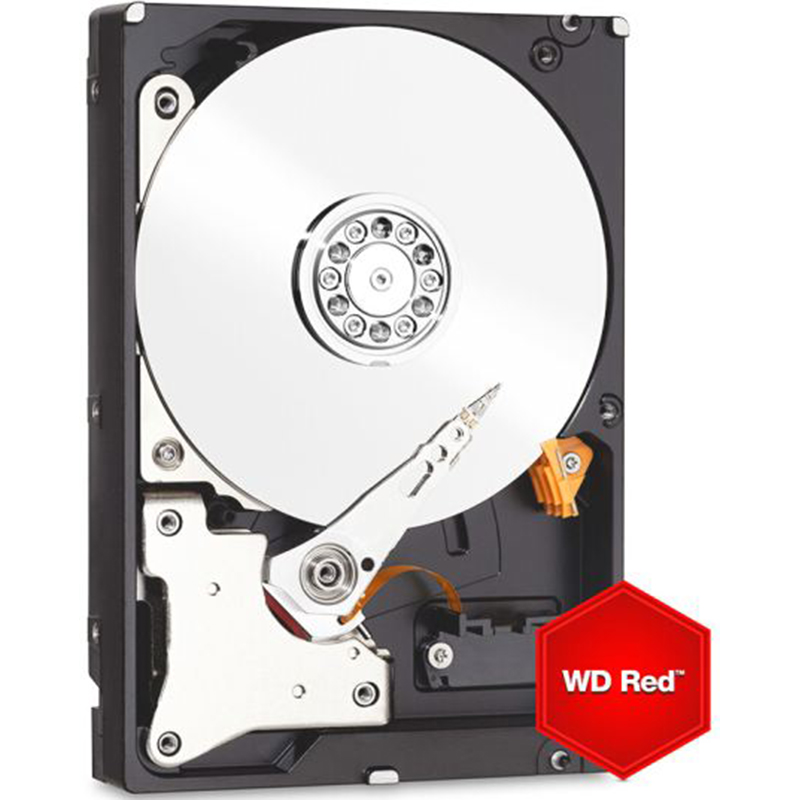 西部数据(WD)红盘 1TB SATA6Gb/s 64M 网络储存(NAS)硬盘(WD10EFRX)