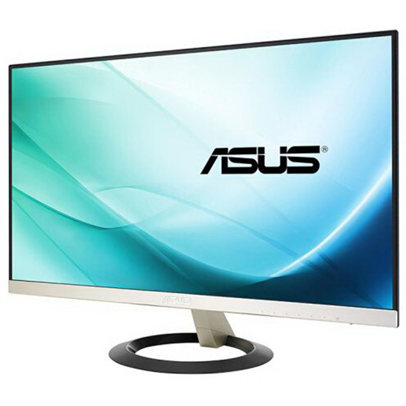 华硕(ASUS)VZ279N 27英寸 淡香槟金色 IPS屏全高清轻薄窄边框 电脑显示器(DVI/VGA接口)