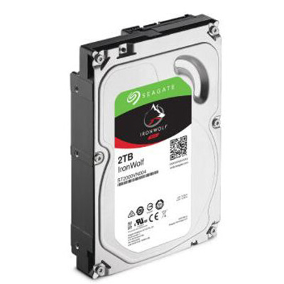 希捷(Seagate) NAS硬盘 2TB 64MB 5900转 PMR CMR垂直磁记录 网络存储 SATA 希捷酷狼IronWolf ST2000VN004