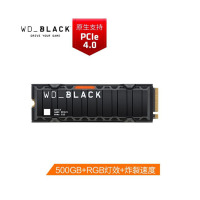 西部数据(Western Digital)2TB SSD固态硬盘M.2接口(PCIe Gen4 NVMe协议)WD_BLACK SN850 游戏旗舰RGB炫酷版
