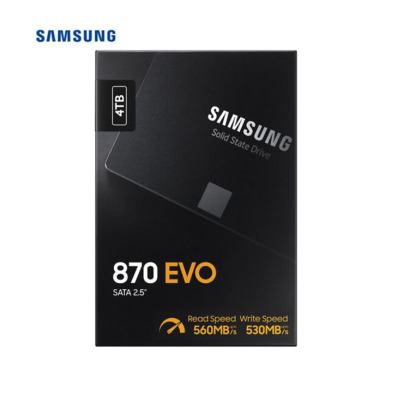 三星(SAMSUNG)4TB SSD固态硬盘 SATA3.0接口 870 EVO(MZ-77E4T0B)