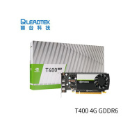 丽台(LEADTEK)NVIDIA T400 4G GDDR6 CUDA核心384 图灵架构 支持5K/多屏/平面制图设计专业显卡