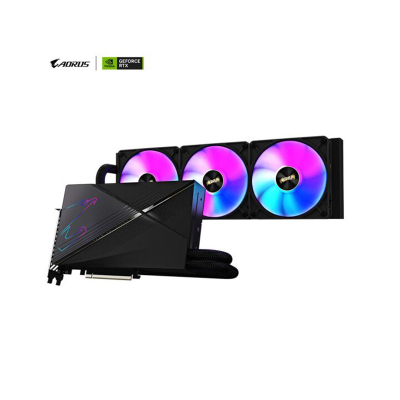 技嘉水雕AORUS GeForce RTX 4080 XTREME WATERFORCE 16G 电竞游戏设计智能学习电脑独立显卡支持4K