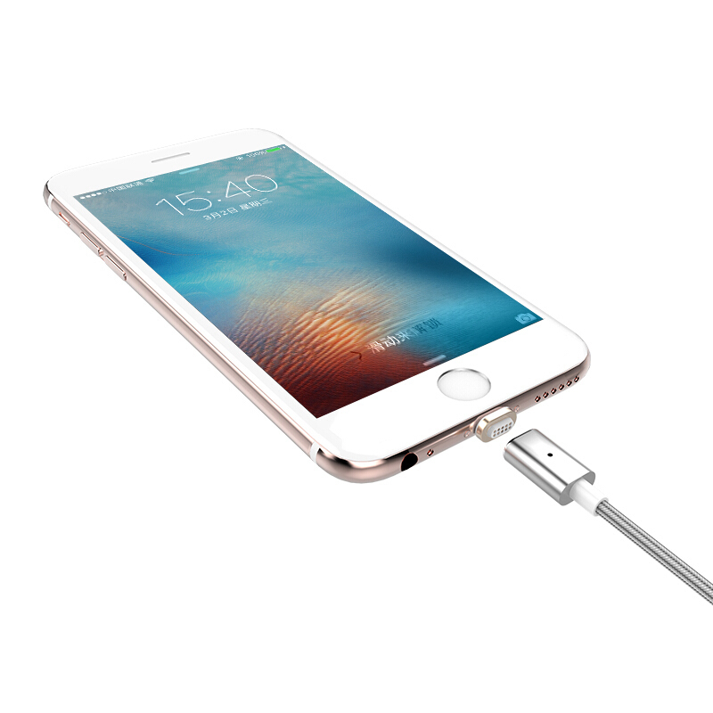 墨一 原装数据线 iPhone6数据线6s苹果8苹果X苹果8P手机7Plus iPad磁吸充电线