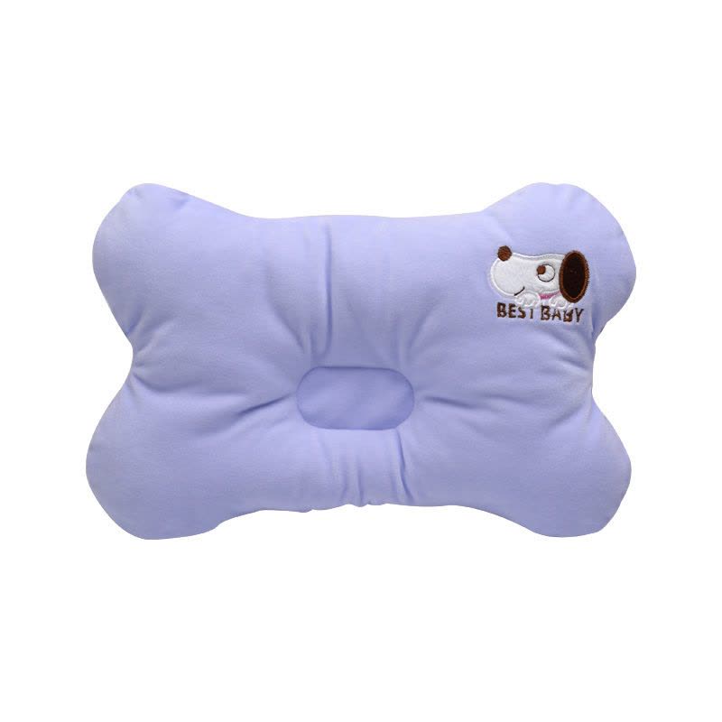 婴儿枕 纯棉婴儿枕头 防偏头定型枕 卡通宝宝枕头0-1岁MH6008图片