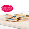 聪乐美16片木质12生肖拼图套装环保儿童拼图益智玩具