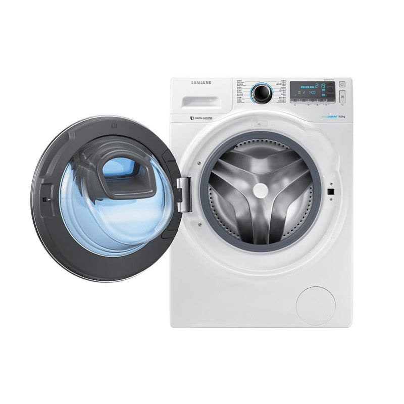 Samsung/三星 WW90K7415OW 9公斤滚筒洗衣机安心添全自动智能变频新品图片