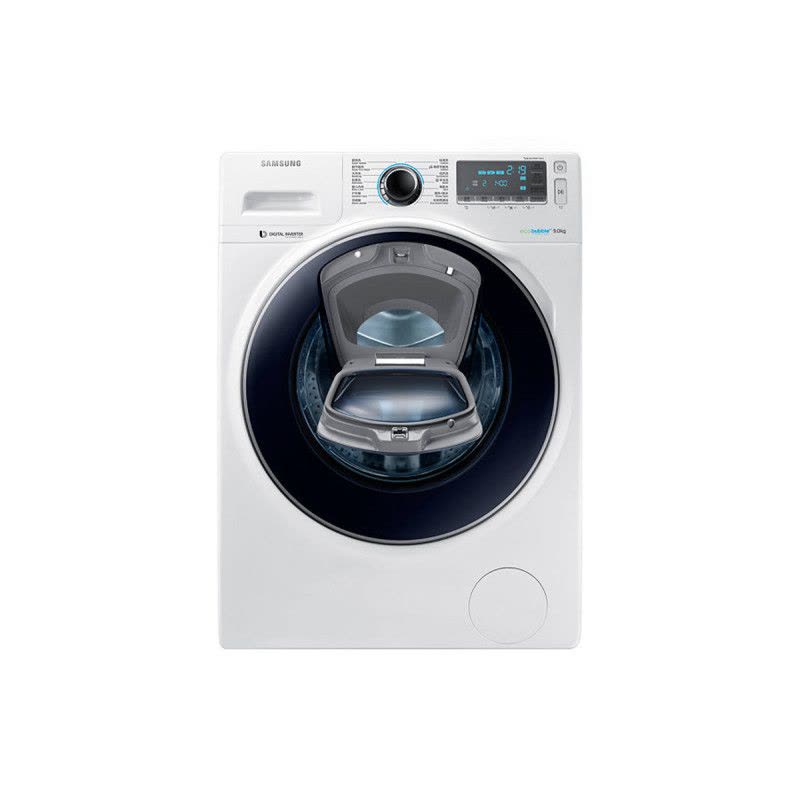 Samsung/三星 WW90K7415OW 9公斤滚筒洗衣机安心添全自动智能变频新品图片