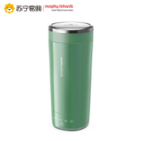 摩飞电热烧水壶MR6060便携式轻养杯家用自动保温小型旅行加热烧水杯养生 清新绿