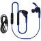 MQbix (BT902) 入耳式无线跑步运动蓝牙耳机 双耳入耳式蓝牙运动耳机立体声通用电脑手机耳机(蓝色）