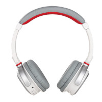 MQbix (BT680) 无线蓝牙头戴耳麦耳机 头戴式耳机 手机音乐通用蓝牙耳机 重低音耳机（白色）