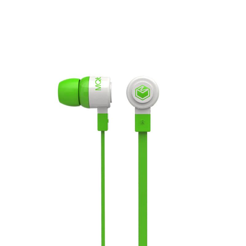 MQBIX （MQGT26） 手机耳机入耳式重低音立体声音乐运动线控HIFI通话耳机（绿色）图片