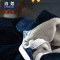 沿蔻家纺 床上用品纯色韩版法莱绒法兰绒加厚保暖四件套冬珊瑚绒床单式被套床品套件荷叶边聚酯纤维;其他180×200cm